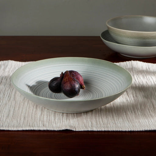 Heirloom - Aquarius Sage Pasta Serving Bowl 9.5 inch Home & Kitchen