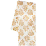 Heirloom - Block Print Waffle Dishtowel - Arbor - view 4