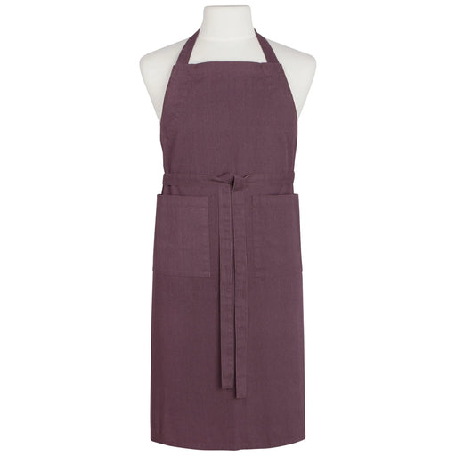 Heirloom - Ash Plum Stonewash Apron Home & Kitchen