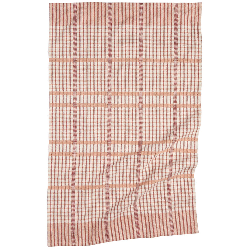 Heirloom - Bisque Finley Check Dishtowels Set of 2 Home & Kitchen