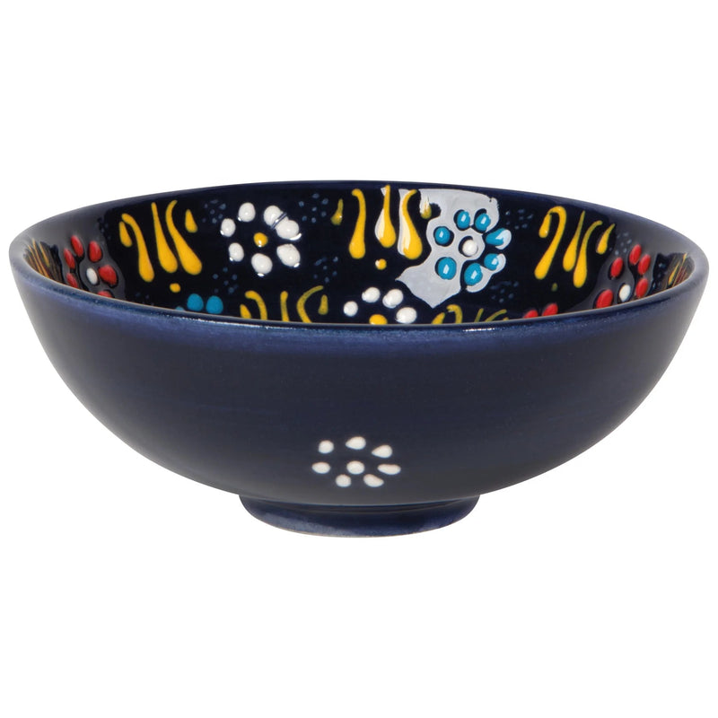 Heirloom - Bowl 5in Evani Multi Azure Home & Kitchen