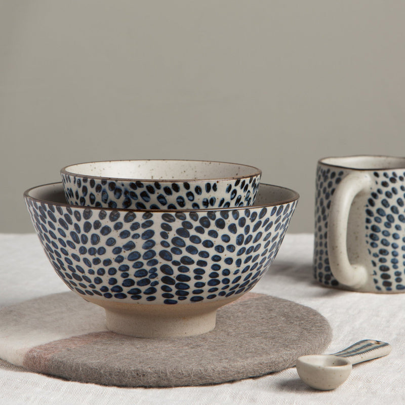 Heirloom - Bowl Element 6.25in Droplet | Blue Home & Kitchen