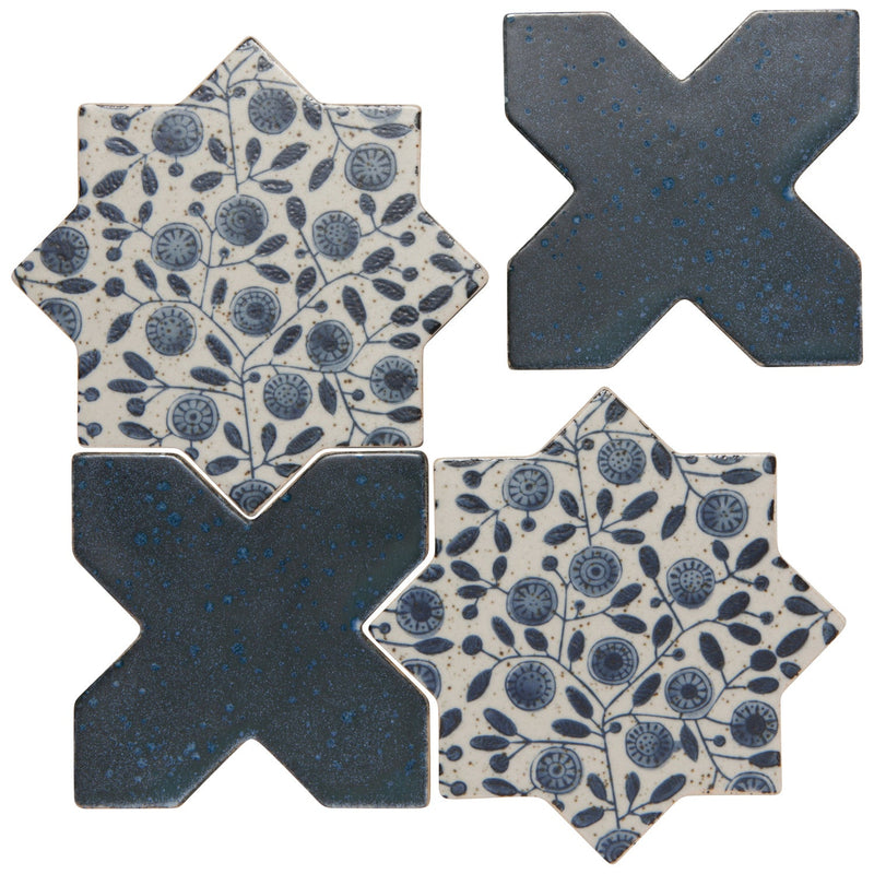 Heirloom - Calendula Coasters Set of 4 Home & Kitchen