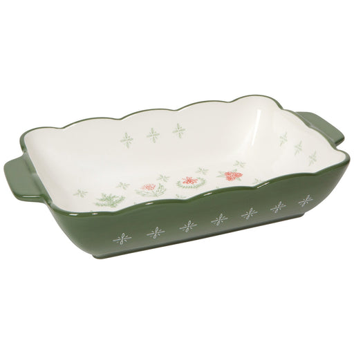 Heirloom - Camellia Stoneware Baking Dish Home & Kitchen