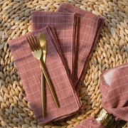 Heirloom - Canyon Rose Double Weave Set of 4 Home & Kitchen