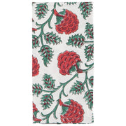 Heirloom - Carnation Block Print Napkins Set of 4 Home & Kitchen