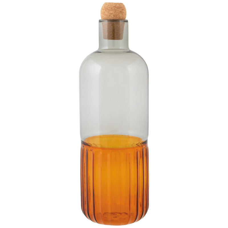 Heirloom - Channel Carafe 32 oz - Smoke/Amber Home & Kitchen