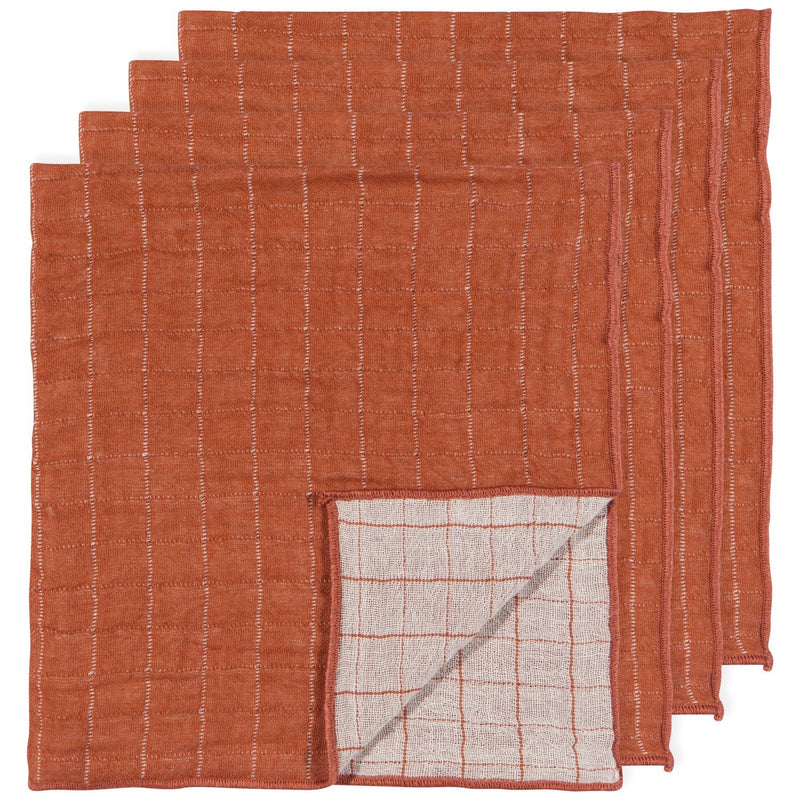Heirloom - Cinnamon Stick Double Weave Napkins Set of 4 Home & Kitchen