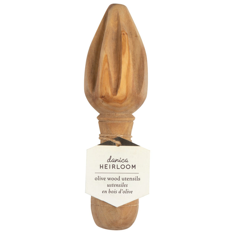 Heirloom - Citrus Reamer Olive Wood Home & Kitchen