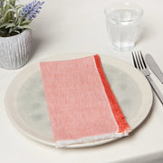 Heirloom - Clay Chambray Napkins Set of 4 Home & Kitchen