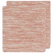 Heirloom - Clay Knit Dishcloths Set of 2 Home & Kitchen