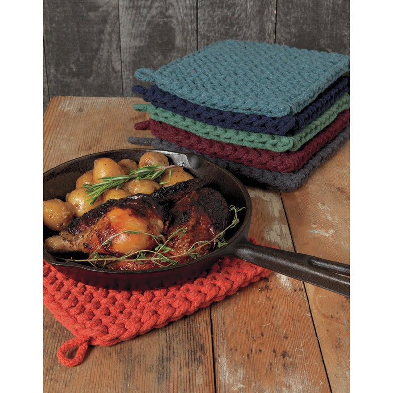 Heirloom - Clay Knit Potholder Home & Kitchen