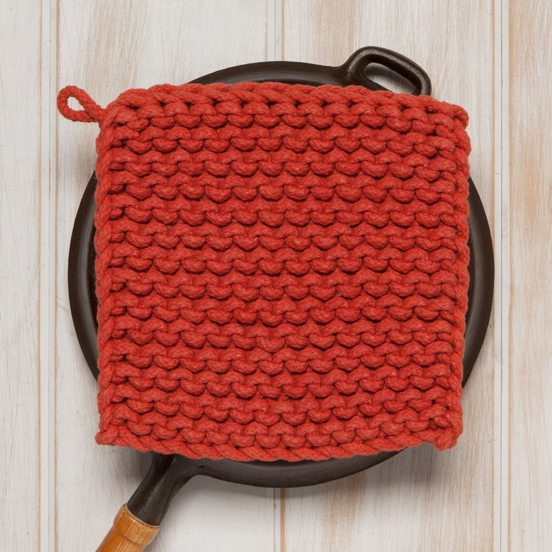 Heirloom - Clay Knit Potholder Home & Kitchen
