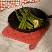 Heirloom - Stonewash Potholder - Clay