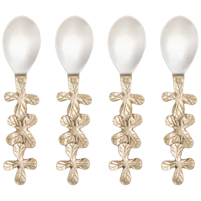 Heirloom - Clover Spoons Set of 4 Home & Kitchen