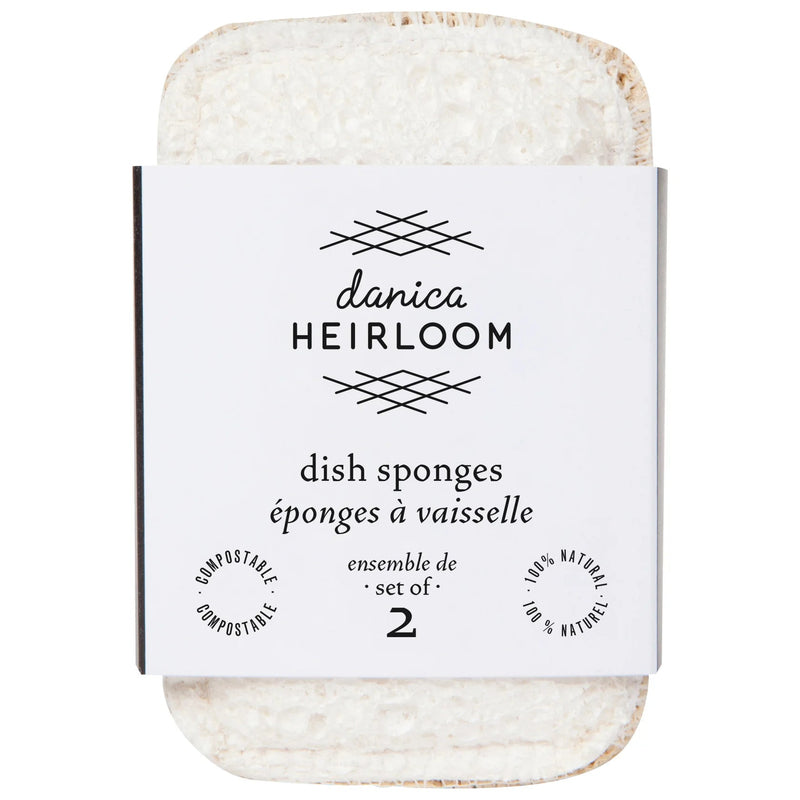 Heirloom - Dish Sponges Set of 2 Home & Kitchen