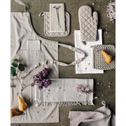 Heirloom - Dove Gray Knit Potholder Home & Kitchen