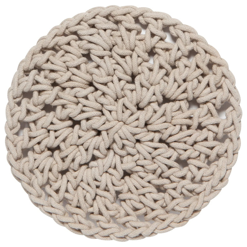 Heirloom - Dove Gray Knotted Trivet Home & Kitchen