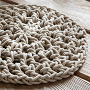 Heirloom - Dove Gray Knotted Trivet Home & Kitchen