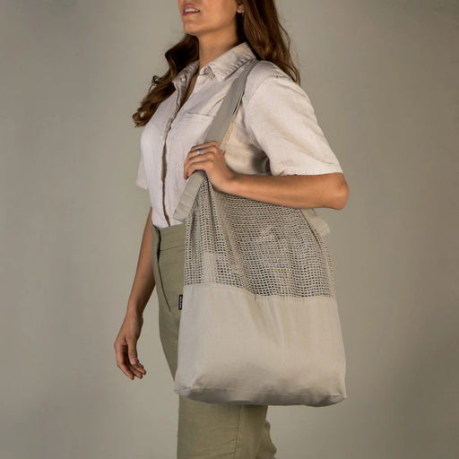 Heirloom - Dove Gray Mercado Tote Bag Home & Kitchen