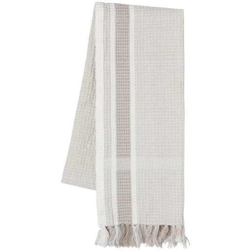 Heirloom - Dove Gray Soft Waffle Dishtowel Home & Kitchen