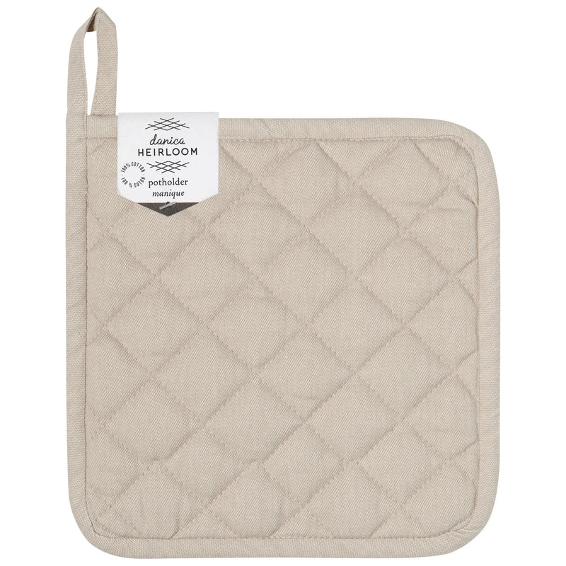 Heirloom - Dove Gray Stonewash Potholder Home & Kitchen