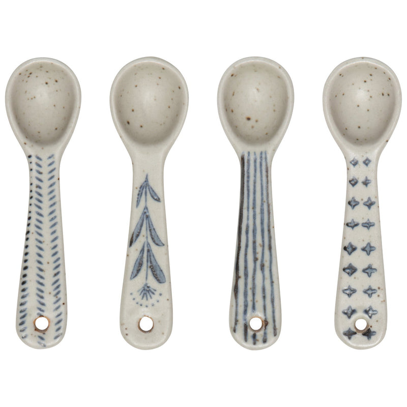 Heirloom - Element Mini Spoons Set of 4 Home & Kitchen
