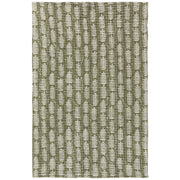 Heirloom - Fern Block Print Waffle Dishtowel Home & Kitchen