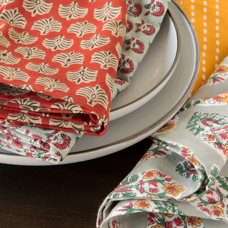 Heirloom - Block Print Napkins (Set of 4) - Field - view 2