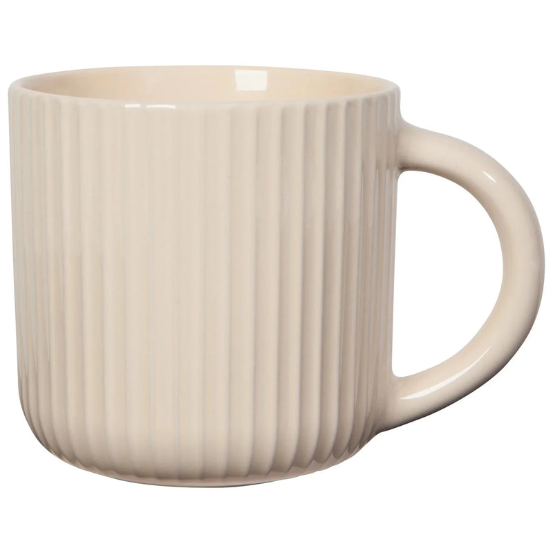 Heirloom - Fluted Mug - Ecru - view 2