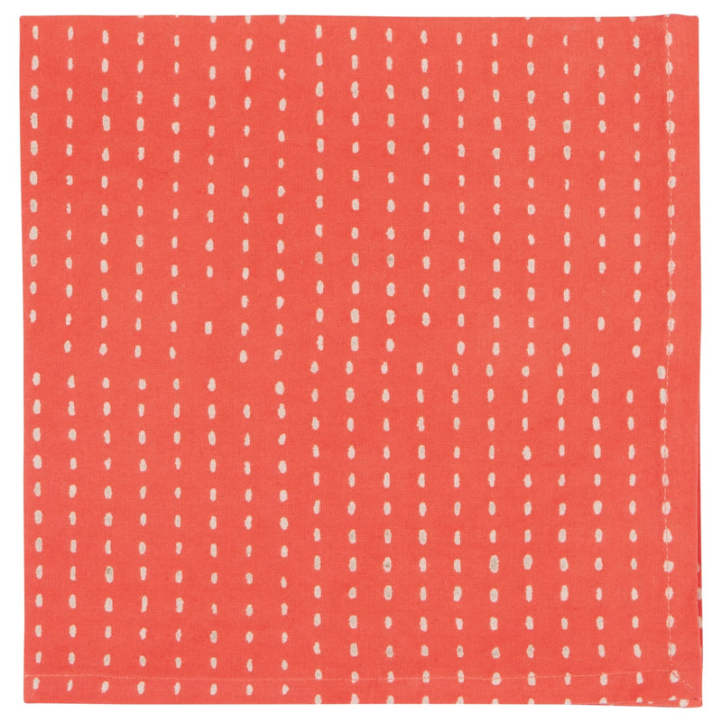 Heirloom - Gather Block Print Napkins Set of 4 Home & Kitchen