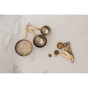 Heirloom - Gold Measuring Spoons Set of 4 Home & Kitchen