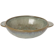 Heirloom - Gray Stoneware Fruit Bowl 7 inch Home & Kitchen