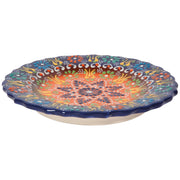Heirloom - Hand - painted Turkish 7.5 inch Plate - Evani Azure Home & Kitchen