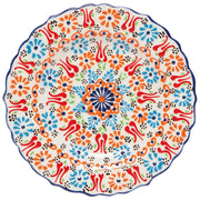Heirloom - Hand-Painted Turkish Plate - Evani White | 7.5 in / 19.1 cm - view 2