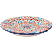 Heirloom - Hand - painted Turkish 7.5 inch Plate - Evani White Home & Kitchen