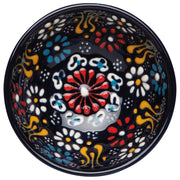Heirloom - Hand - painted Turkish Bowl 3.5 inch - Evani Azure Home & Kitchen