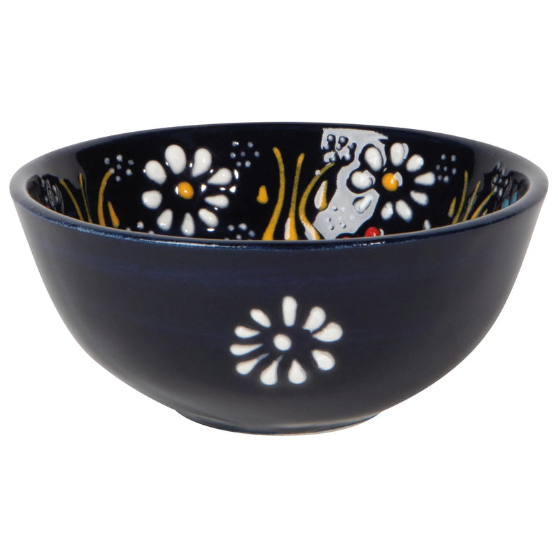 Heirloom - Hand - painted Turkish Bowl 3.5 inch - Evani Azure Home & Kitchen