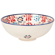 Heirloom - Hand - painted Turkish Bowl 5 inch - Evani White Home & Kitchen