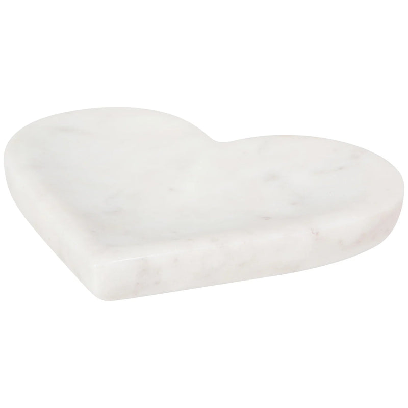 Heirloom - Heart Marble Dish - 6 inch Home & Kitchen