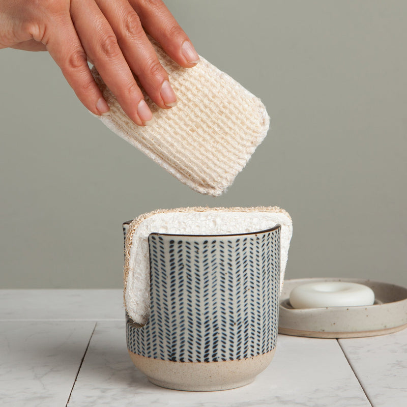Heirloom - Herringbone Element Sponge Holder Home & Kitchen