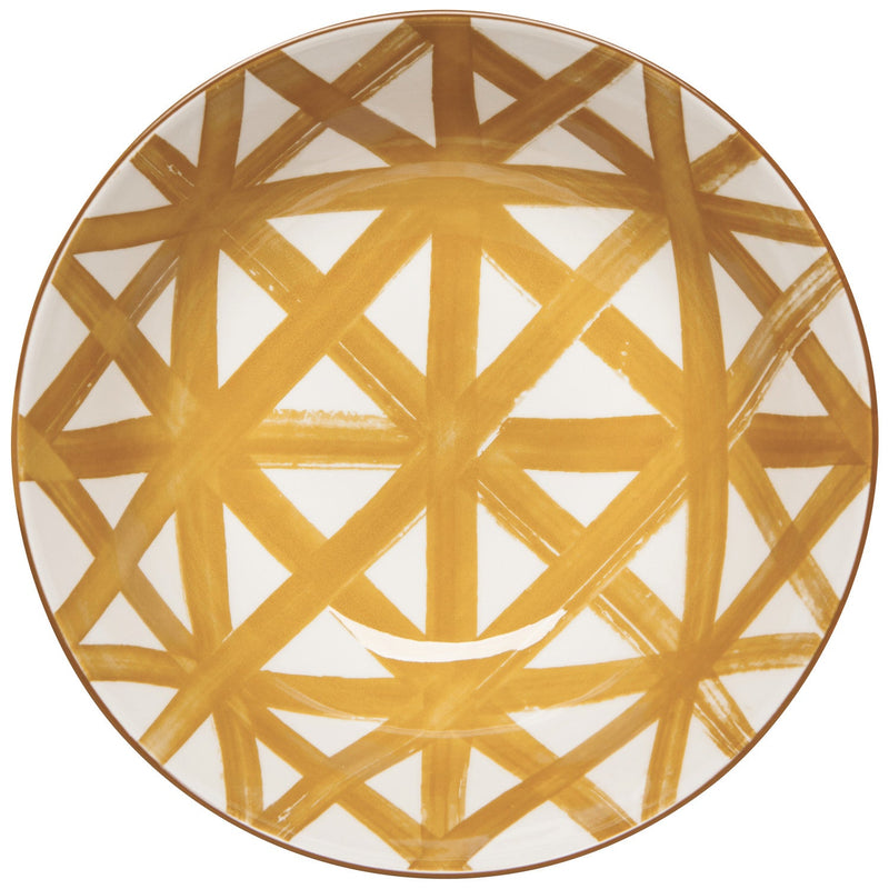 Heirloom - Imperial Crosshatch Bowl Large 8 Inch Home & Kitchen