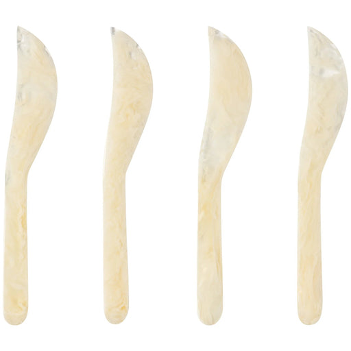 Heirloom - Ivory Resin Spreader Set of 4 Home & Kitchen