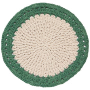 Heirloom - Jade Aura Hand - Knotted Placemat Home & Kitchen