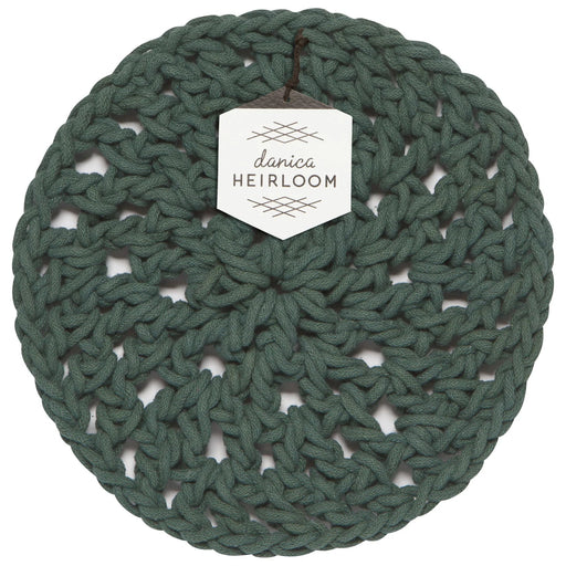 Heirloom - Jade Green Knotted Trivet Home & Kitchen