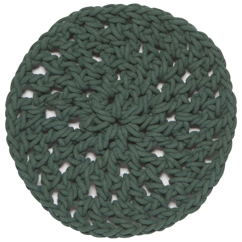 Heirloom - Jade Green Knotted Trivet Home & Kitchen