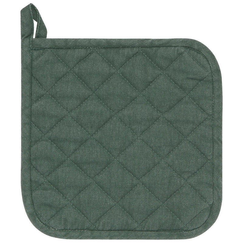 Heirloom - Jade Green Stonewash Potholder Home & Kitchen