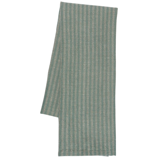 Heirloom - Jade Stripe Linen - Cotton Dishtowel Home & Kitchen