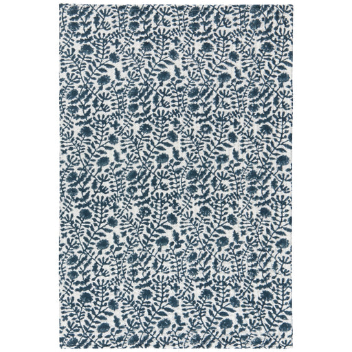 Heirloom - Jasmine Block Print Waffle Dishtowel Home & Kitchen
