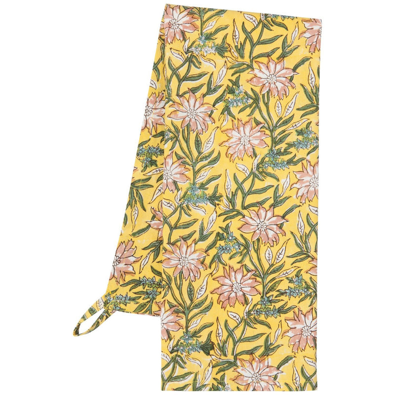 Heirloom - Kitchen Towel Block Print Clematis Home & Kitchen